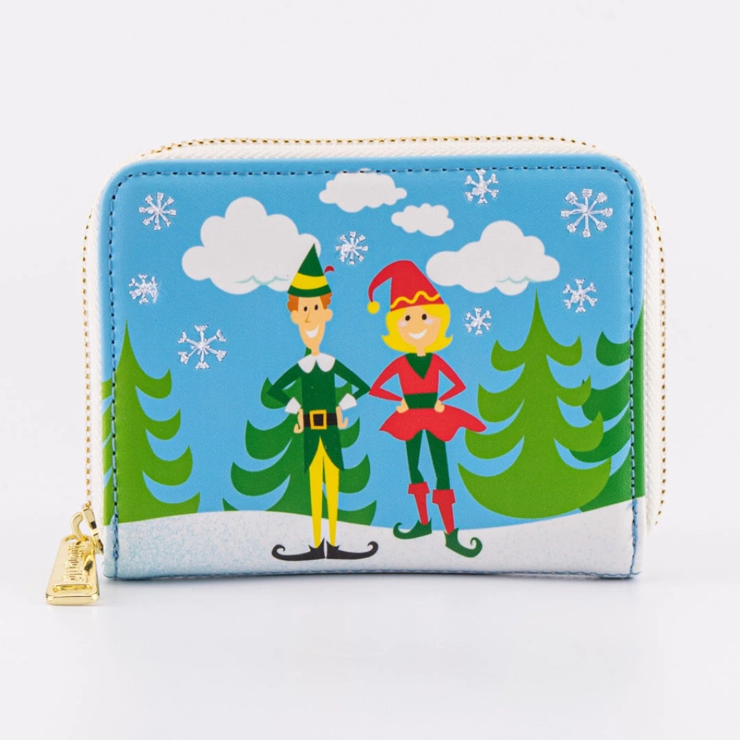 New Loungefly Elf Buddy And Friends Ziparound Wallet 1 New Loungefly Elf Buddy And Friends Ziparound Wallet