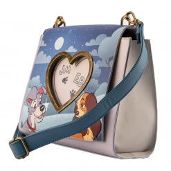 Loungefly Disney Lady And The Tramp Wet Cement Crossbody New