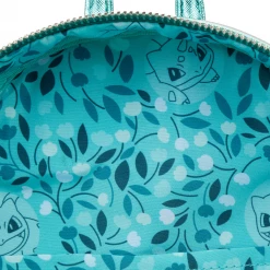 Loungefly Pokemon Metallic Bulbasaur Mini Backpack New