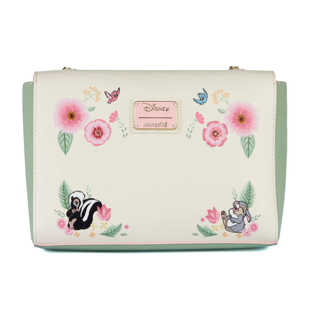 Loungefly Disney Bambi Springtime Gingham Crossbody 2 Loungefly Disney Bambi Springtime Gingham Crossbody