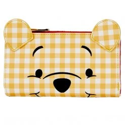 Loungefly Disney Winnie The Pooh Gingham Bi-Fold Wallet New