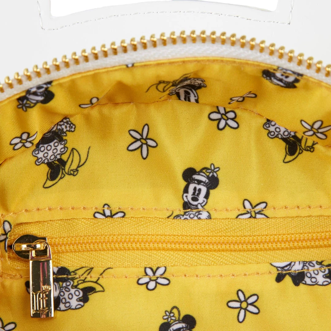 Loungefly Disney Minnie Mouse Daisy Crossbody New 4 Loungefly Disney Minnie Mouse Daisy Crossbody New