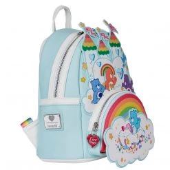 Loungefly Care Bears Care-A-Lot Castle Mini Backpack New