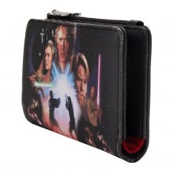 New Loungefly Star Wars Trilogy 2 Flap Wallet