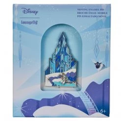 Loungefly Disney Frozen Castle 3" Collector Pin Box LE 1000 New