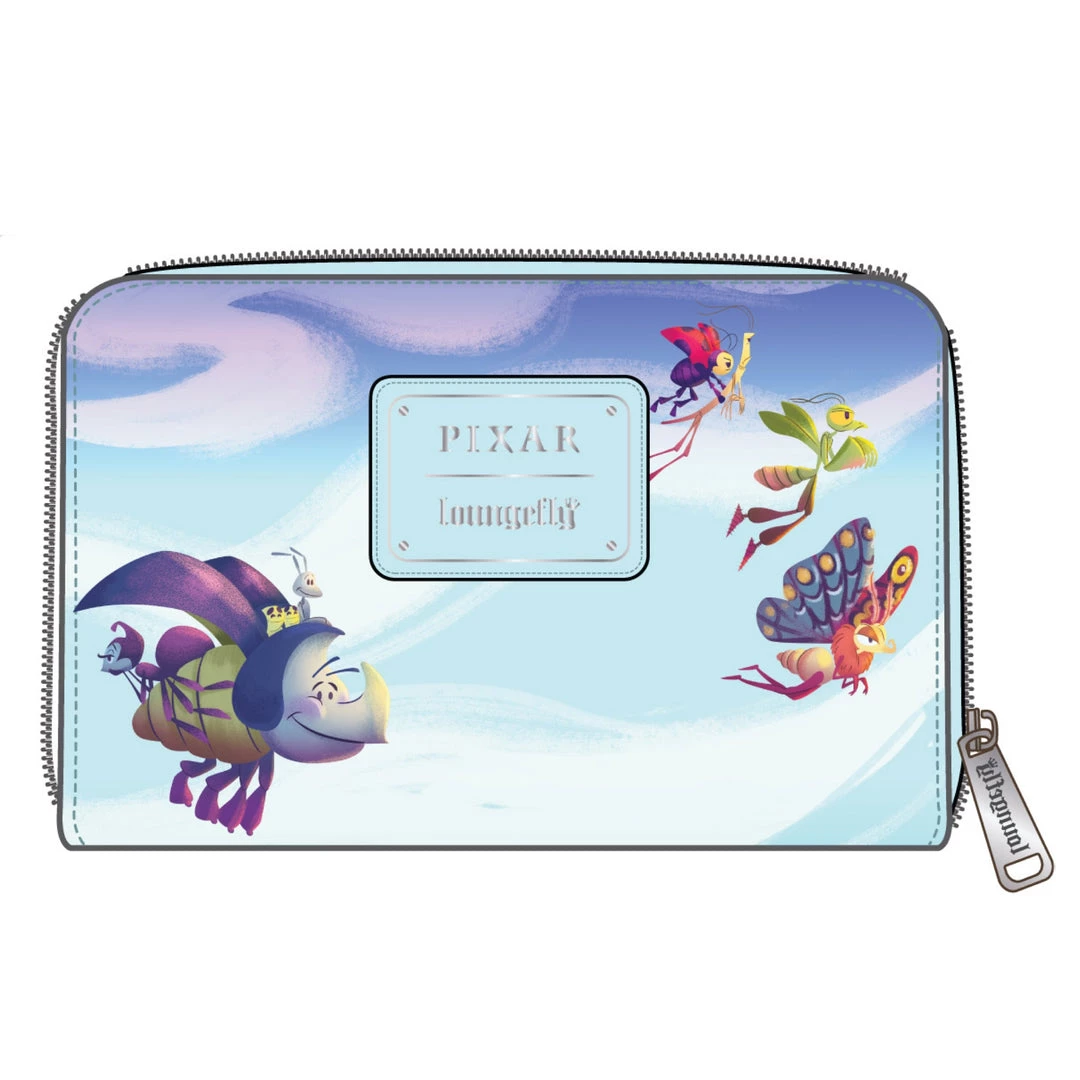 Loungefly Pixar A Bugs Life Earth Day Ziparound Wallet - *PREORDER* 2 Loungefly Pixar A Bugs Life Earth Day Ziparound Wallet - *PREORDER*
