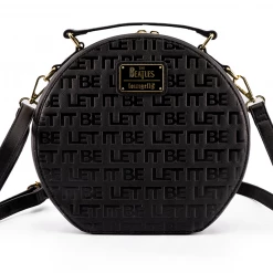 Loungefly The Beatles Let It Be Vinyl Record Crossbody New