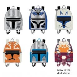 Loungefly Star Wars Helmets Backpacks Blind Box Enamel Pin New