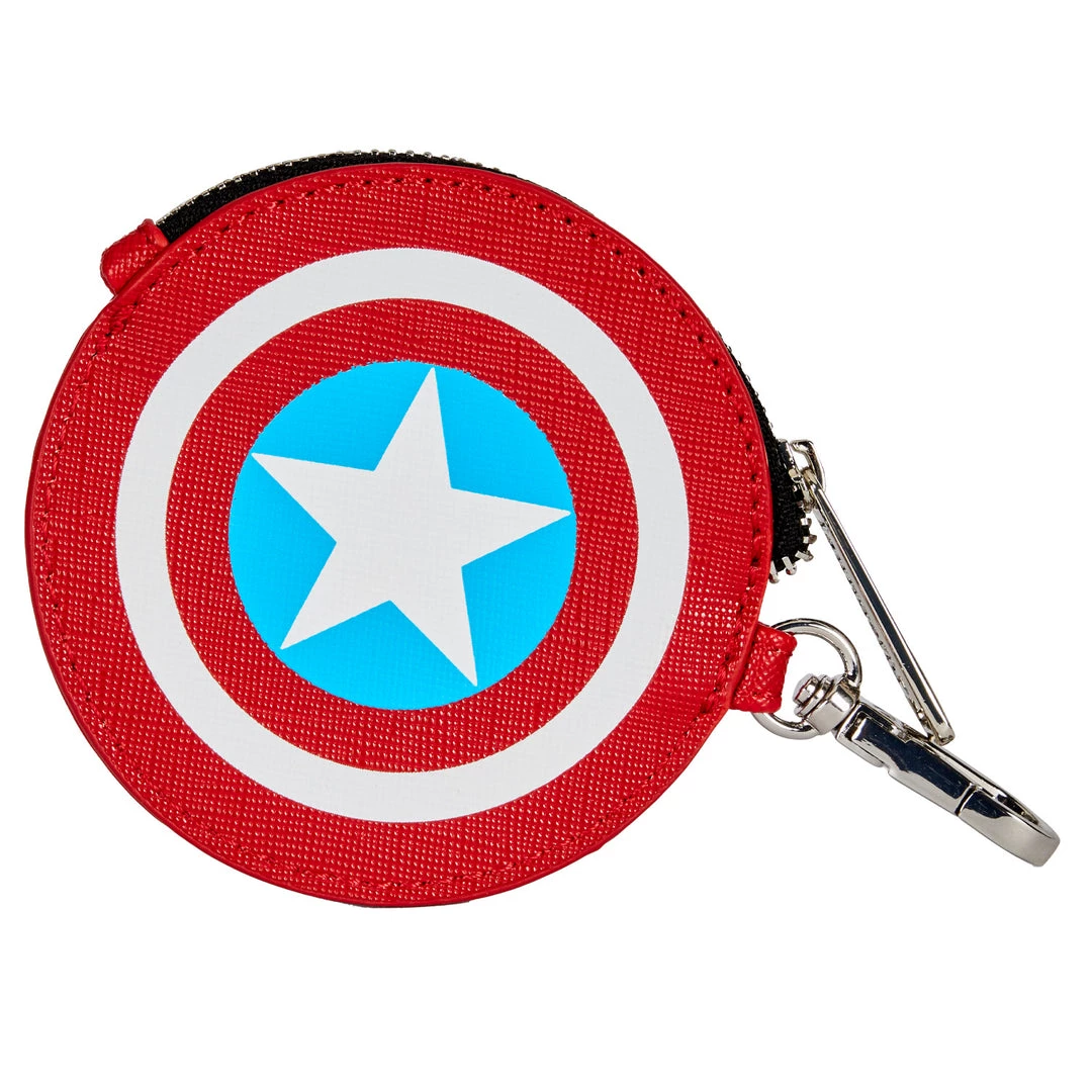 Loungefly Marvel Avengers Tattoo Coin Strap Shoulder Bag - *PREORDER* New 4 Loungefly Marvel Avengers Tattoo Coin Strap Shoulder Bag - *PREORDER* New
