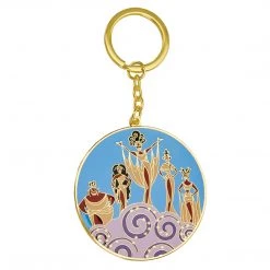 New Loungefly Disney Hercules Muses Enamel Keychain