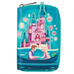 Loungefly Disney Tangled Princess Castle Series Ziparound Wallet New