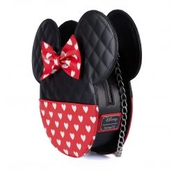 Loungefly Disney Mickey And Minnie Valentines Reversible Crossbody