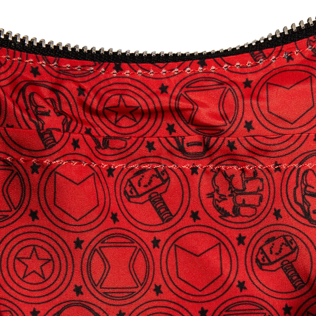 Loungefly Marvel Avengers Tattoo Coin Strap Shoulder Bag - *PREORDER* New 2 Loungefly Marvel Avengers Tattoo Coin Strap Shoulder Bag - *PREORDER* New