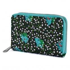 New Loungefly Pokemon Bulbasaur Ziparound Wallet