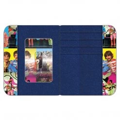 New Loungefly The Beatles Sgt Peppers Ziparound Wallet