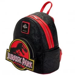 New Loungefly Universal Jurassic Park Logo Mini Backpack
