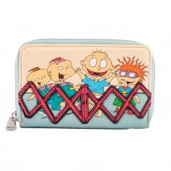 New Loungefly Nickelodeon Rugrats 30Th Anniversary Babies Ziparound Wallet