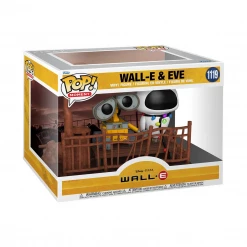 New Funko Pop! Pixar Wall-E And Eve Pop! Vinyl Moment #1119