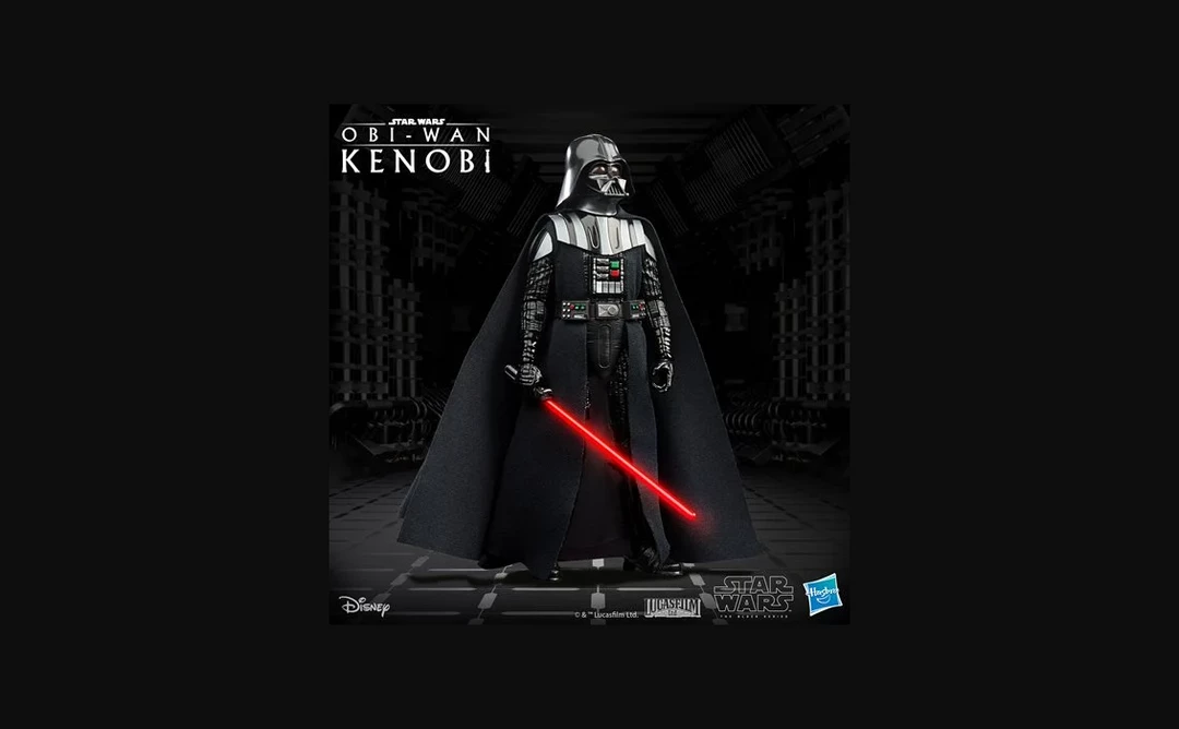 Hasbro Star Wars The Black Series Darth Vader (Obi-Wan Kenobi) 6-Inch Action Figure - *PREORDER* 4 Hasbro Star Wars The Black Series Darth Vader (Obi-Wan Kenobi) 6-Inch Action Figure - *PREORDER*