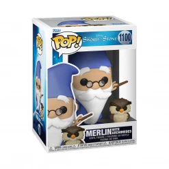 Funko Pop! The Sword In The Stone Merlin With Archimedes Vinyl Figure #1100