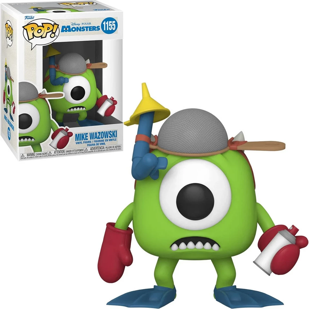 Funko Pop! Monsters, Inc. 20Th Anniversary Mike With Mitts Vinyl Figure #1155 2 Funko Pop! Monsters, Inc. 20Th Anniversary Mike With Mitts Vinyl Figure #1155