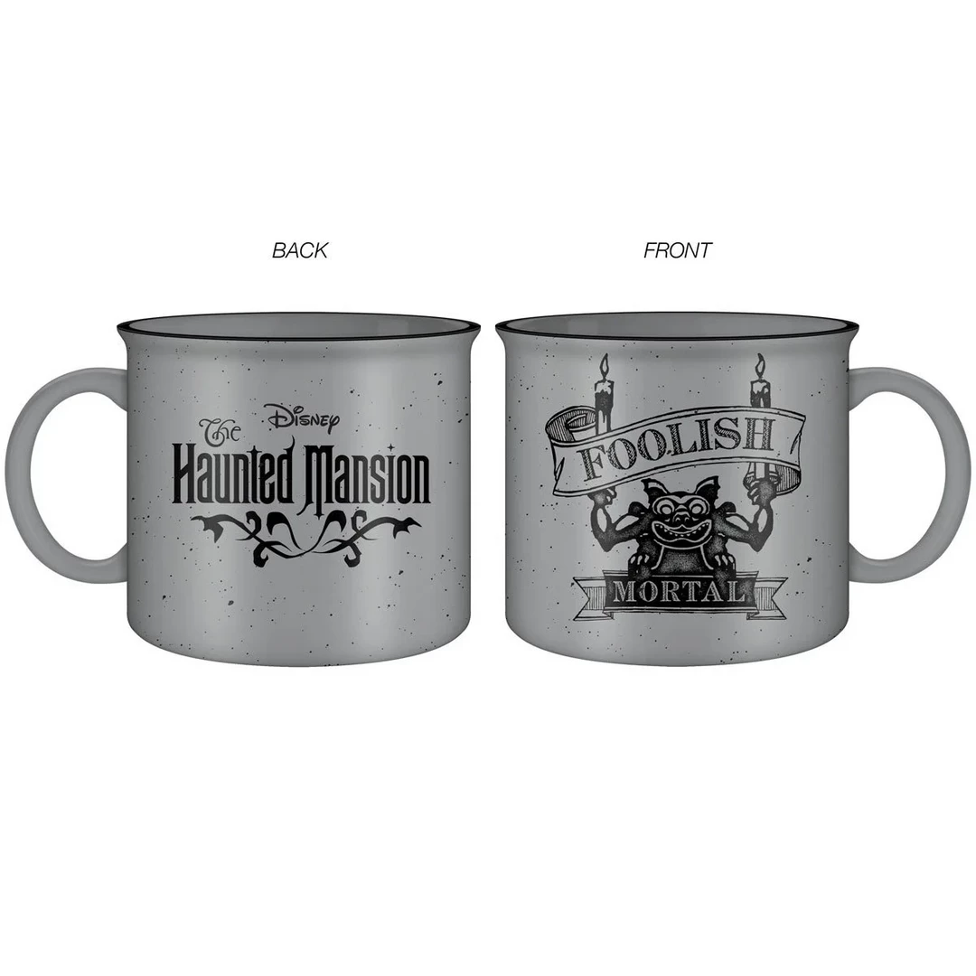 Silver Buffalo New Disney Haunted Mansion Foolish Mortal 20 Oz. Ceramic Camper Mug 1 Silver Buffalo New Disney Haunted Mansion Foolish Mortal 20 Oz. Ceramic Camper Mug