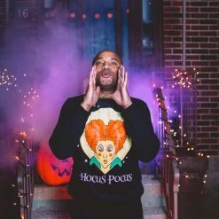 New Cakeworthy Hocus Pocus Winifred Sanderson Unisex Pullover Sweater