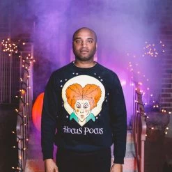New Cakeworthy Hocus Pocus Winifred Sanderson Unisex Pullover Sweater