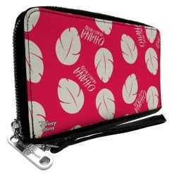 Buckle-Down New Dinsey Lilo & Stitch Ohana Means Family Bounding Lilo Dress Leaves Wallet