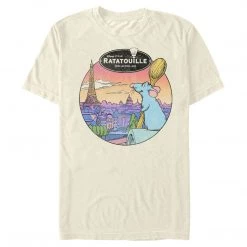 Fifth Sun Men's Disney Ratatouille View Of Paris Tee New