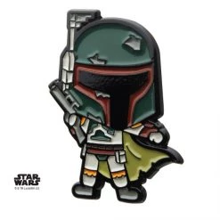 Sales One Star Wars Boba Fett Chibi Enamel Pin New