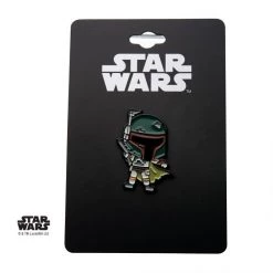 Sales One Star Wars Boba Fett Chibi Enamel Pin New
