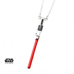 Sales One Star Wars Darth Vader Lightsaber Stainless Steel Necklace New