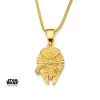 Sales One Star Wars Gold Plated Millennium Falcon Pendant Necklace New