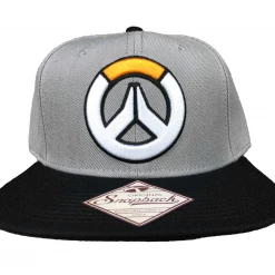 Bioworld Overwatch Embroidered Logo Flat Bill Snapback Hat New