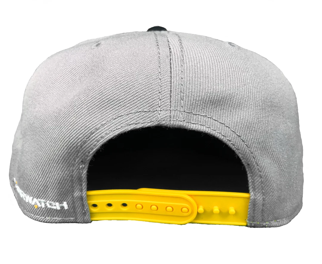 Bioworld Overwatch Embroidered Logo Flat Bill Snapback Hat New 4 Bioworld Overwatch Embroidered Logo Flat Bill Snapback Hat New